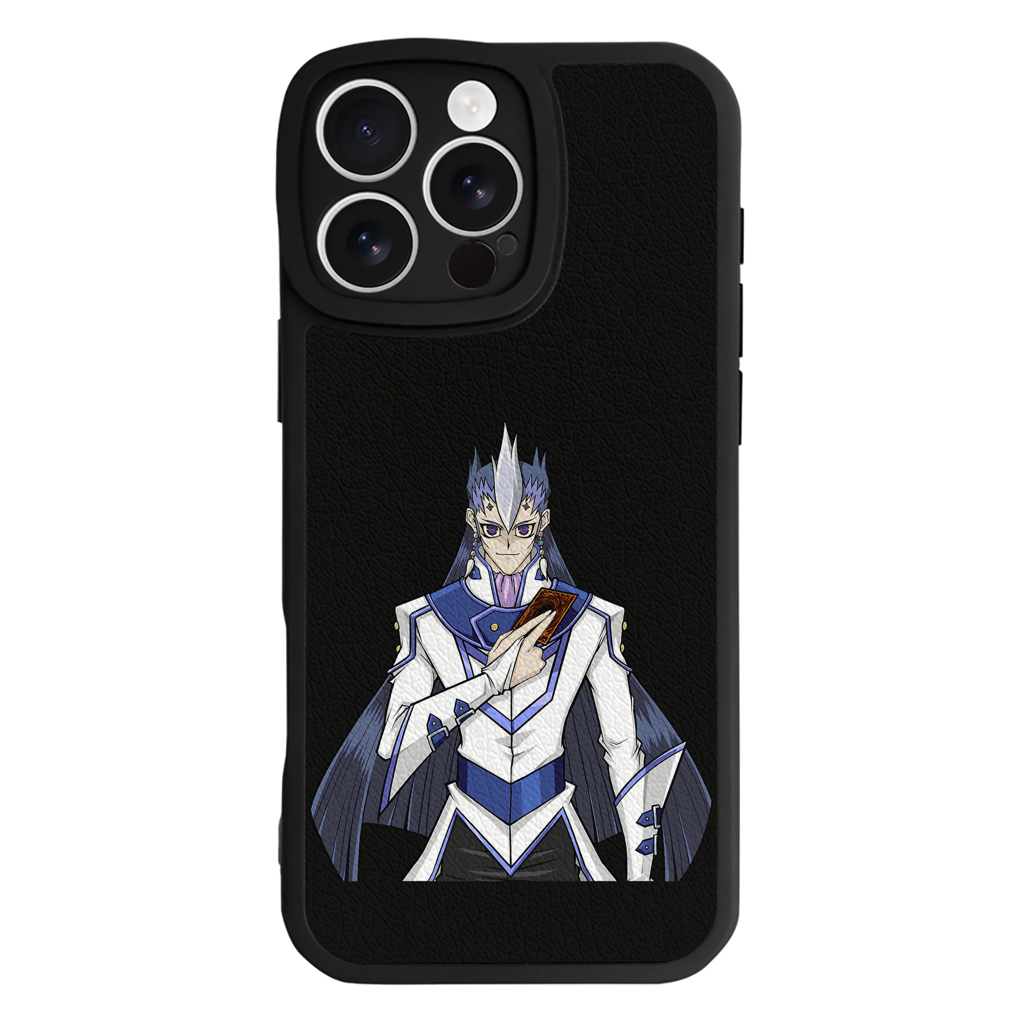 遊☆戯☆王 Yu-Gi-Oh! 【iPhone 16シリーズ対応】シリコンスマホケース（レザー調） 材質：シリコン